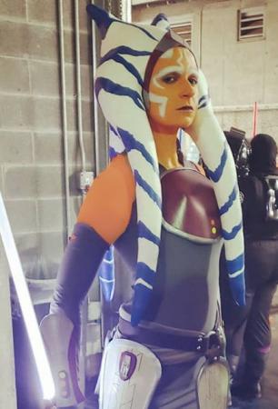 Ahsoka Tano from Star Wars Rebels worn by Lady Ava