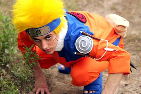 Naruto Uzumaki from Naruto worn by Pan
