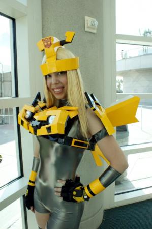 Bumblebee from Transformers worn by Kitty Princess Kie