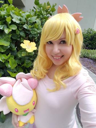 Cherrim from Pokemon worn by Kitty Princess Kie